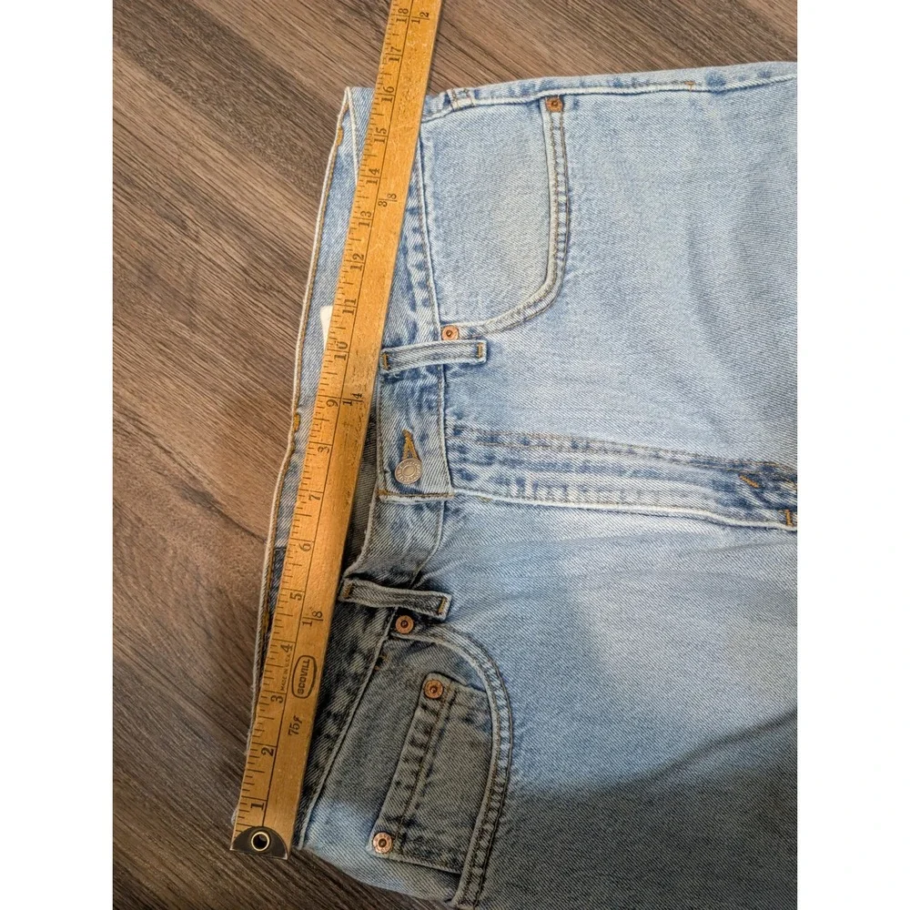 VTG Levis 505 Jeans Light Wash Denim Regular Fit Straight Leg Size‎ 34x30 READ